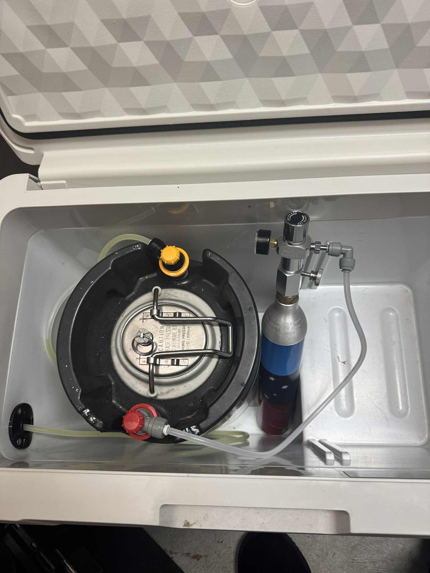 Camp Keg OG V2 12v/240v Portable Kegerator Fridge