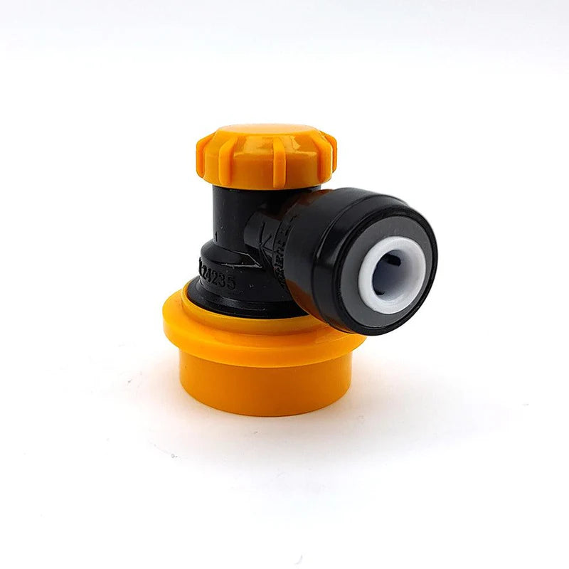 duotight 6.35mm (1/4'') x Ball Lock Disconnect - (Black + Yellow Liquid)