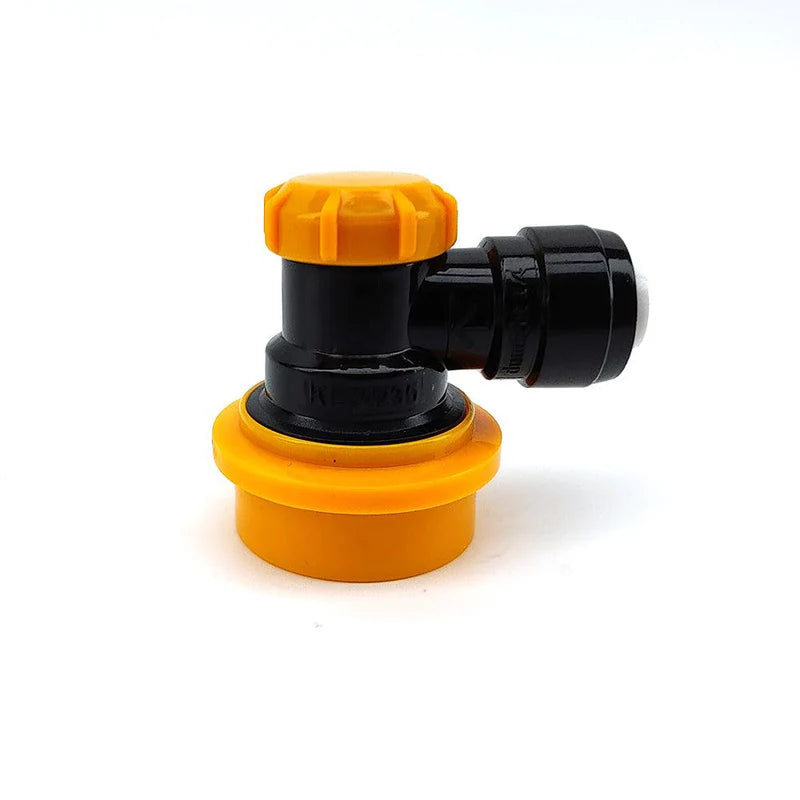 duotight 6.35mm (1/4'') x Ball Lock Disconnect - (Black + Yellow Liquid)