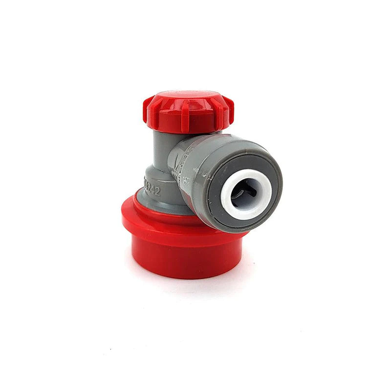 duotight 6.35mm (1/4'') x Ball Lock Disconnect - (Grey + Red Gas)
