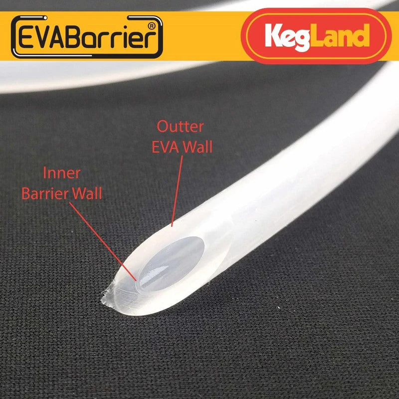 EVABarrier 3mm ID x 6.35mm OD x 12m Roll - Double Wall EVA