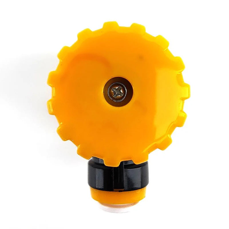 POK duotight 8mm x Flow Control Ball Lock Disconnect (Liquid Black + Yellow)