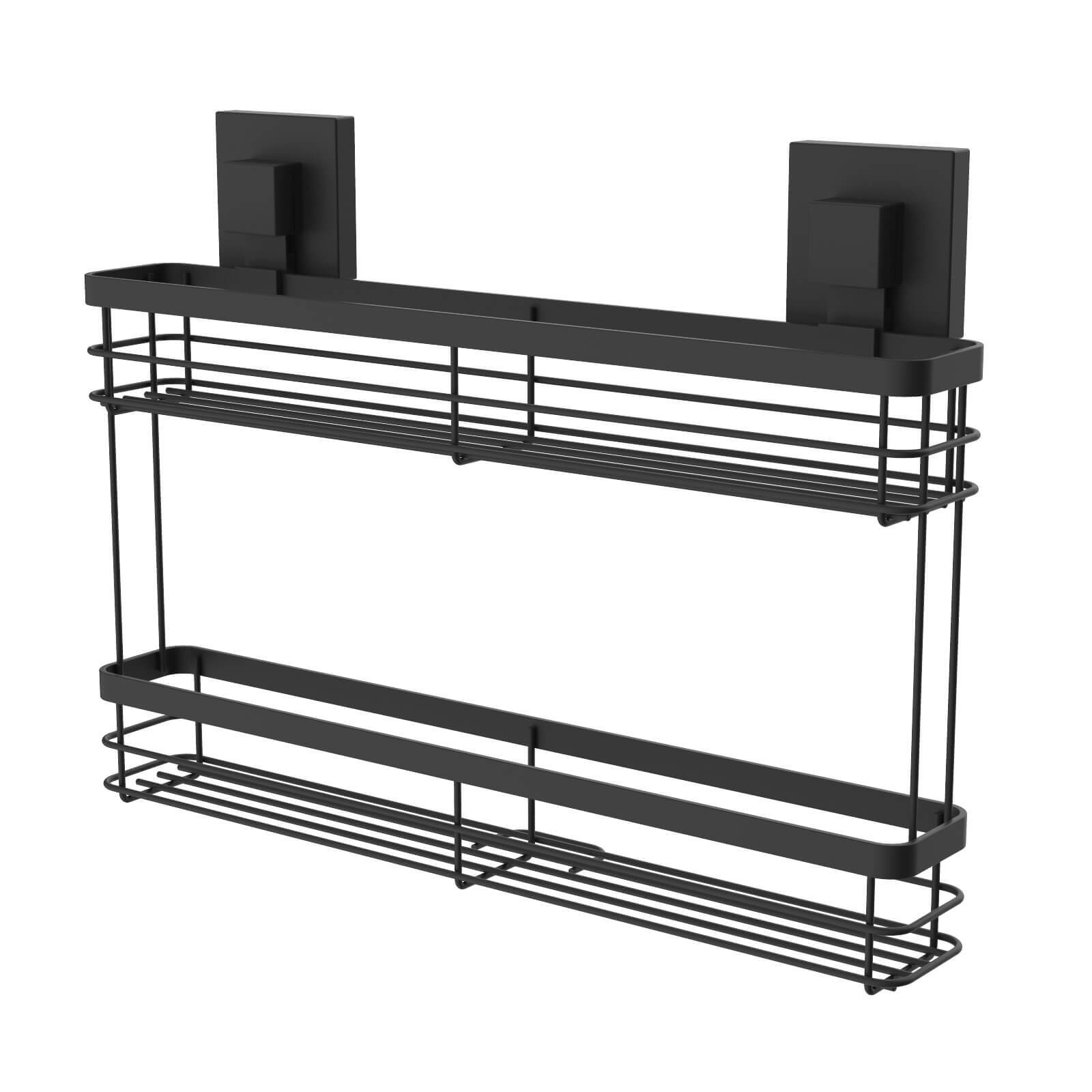 EvoVac Suction Bathroom Shelf - Chrome