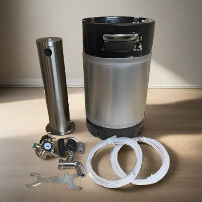 Luxe Keg Kegerator Bar Fridge Kit