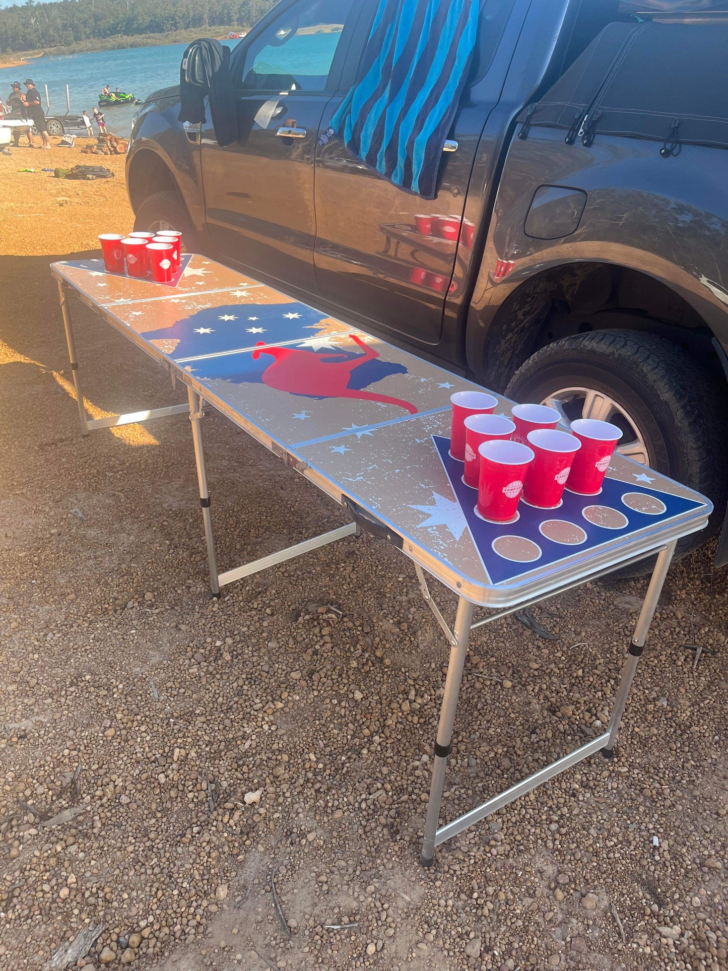 Camp Keg Reusable Beer Pong Set