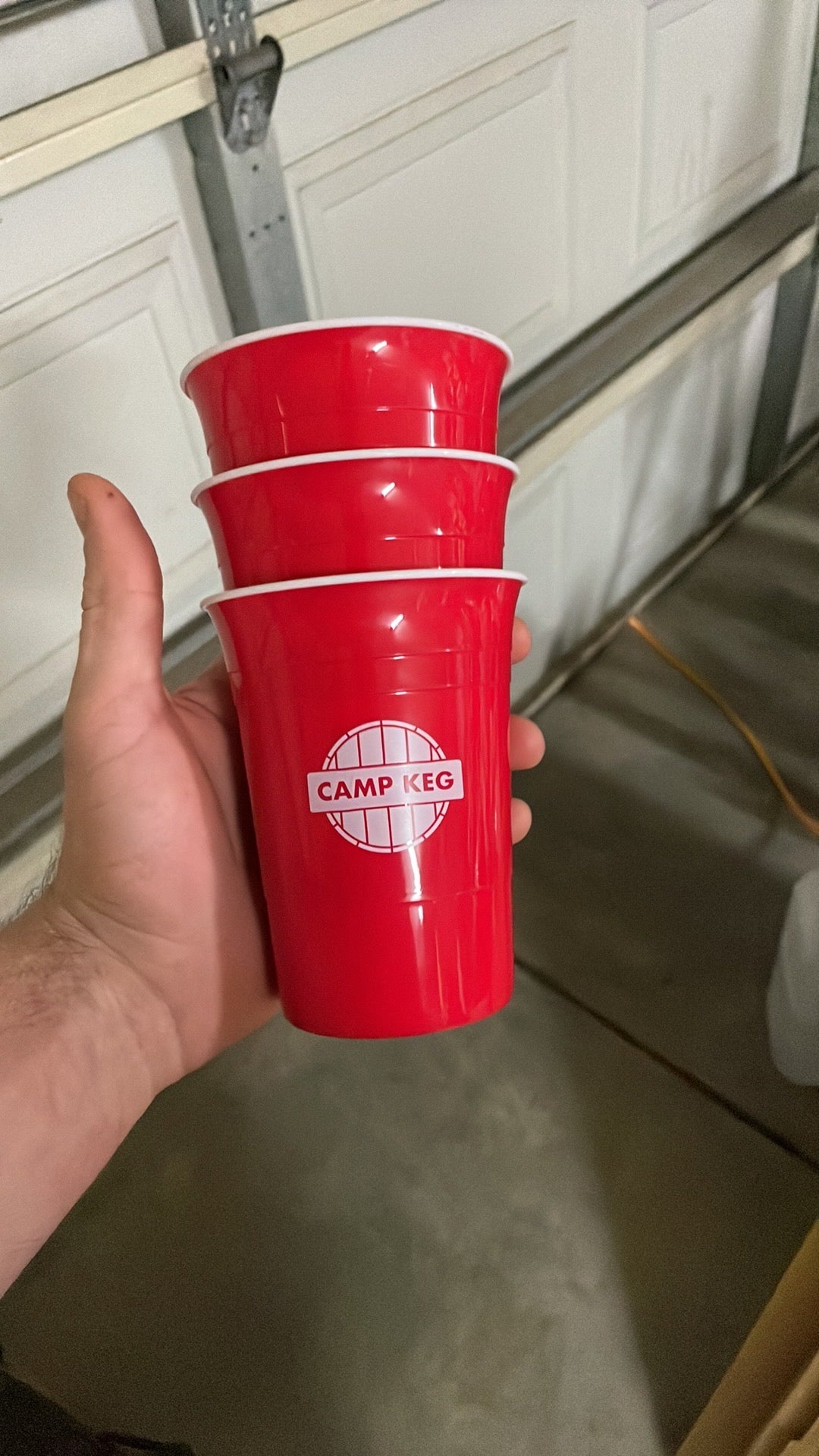 Camp Keg Reusable Beer Pong Set