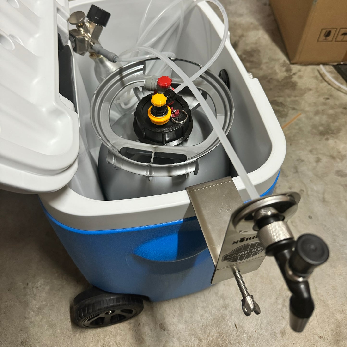 Camp Keg DIY No Drill Kegerator Kit