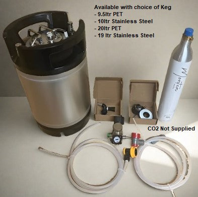 Camp Keg DIY Mini Tap Kegerator Kit - Through Door/Side