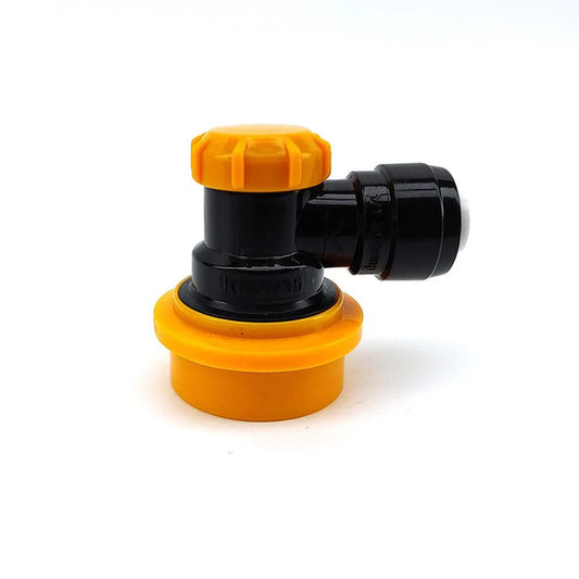 duotight 6.35mm (1/4'') x Ball Lock Disconnect - (Black + Yellow Liquid)