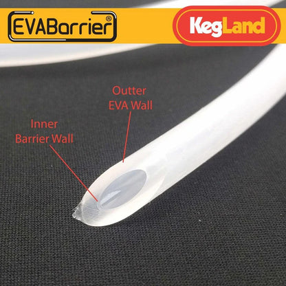 EVABarrier 4mm ID x 8mm OD x 12m Roll - Double Wall EVA