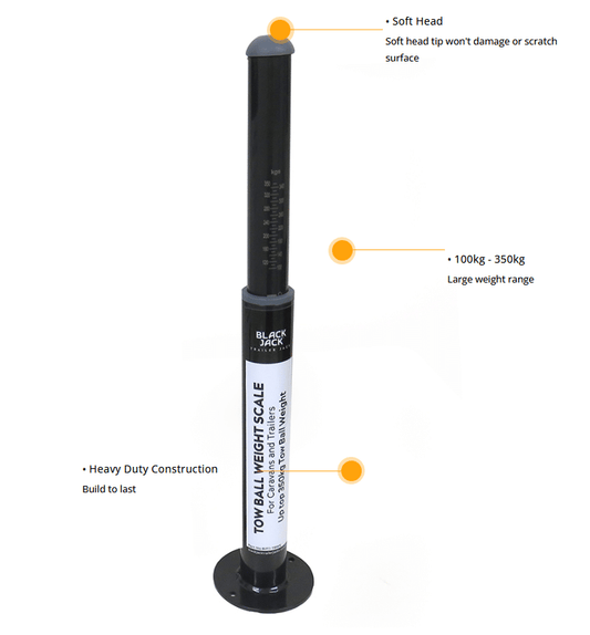 Black Jack Tow Ball Weight Scale