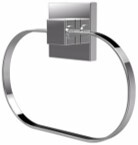 EvoVac Suction Chrome Hand Towel Ring