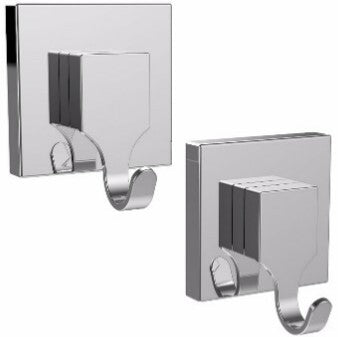 EvoVac Suction Chrome Hook pack of 2