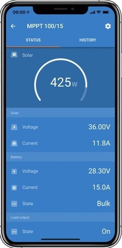 Victron SmartSolar MPPT Solar Charge Controller 100-20 48V