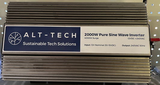 Alt - Tech 2000W - 4000W Surge Pure Sine Wave Inverter